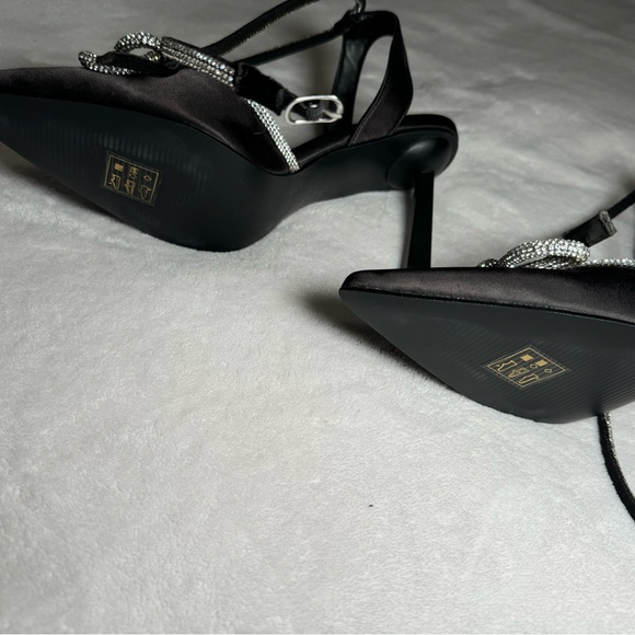 Call it Spring Rhinestone Bow Galaa Heels - Picture 7 of 8